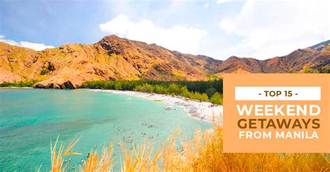 12 Beaches Near Manila for Long Weekends & Quick Getaways.
